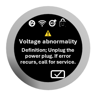 Voltage abnormality